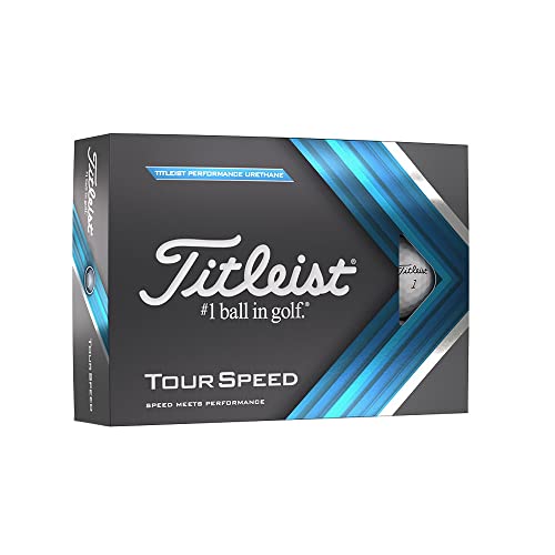 Titleist Tour Speed Golfbälle für Erwachsene, Unisex, Weiß, Einheitsgröße von Titleist