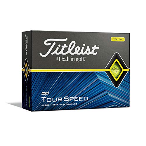 Titleist Tourgeschwindigkeit Golfball, gelb, Einheitsgröße von Titleist