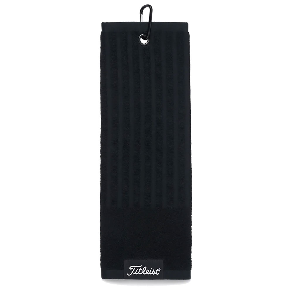 'Titleist Tri Fold Handtuch schwarz' von Titleist