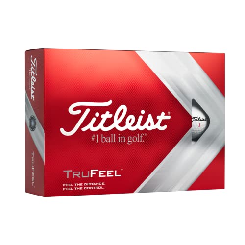 TITLEIST TruFeel Golfbälle, Weiß, Einheitsgröße von Titleist