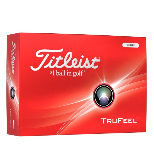 Titleist Trufeel Golfbälle 2024 12er-Pack weiß von Titleist