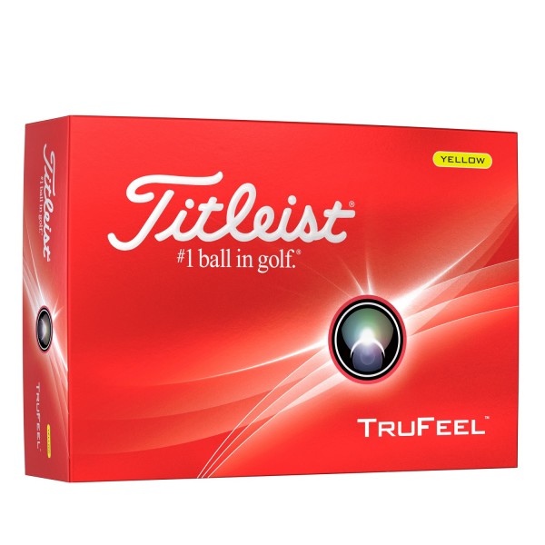 Titleist Trufeel 2024 Golfbälle gelb von Titleist