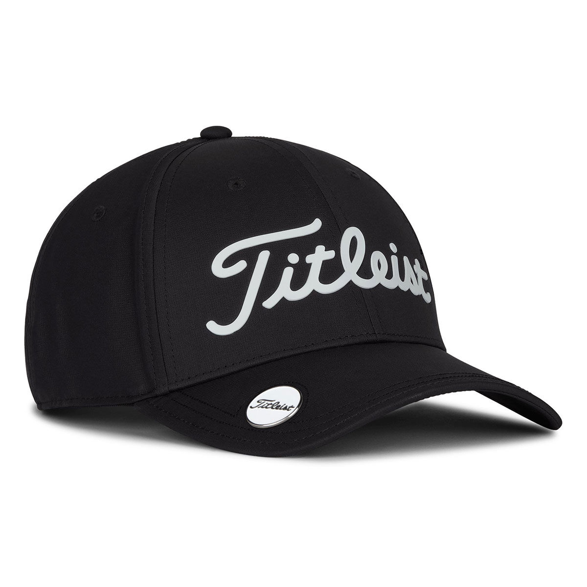 Titleist Ladies Black and White Comfortable Players Performance Ball Marker Golf Cap | American Golf von Titleist