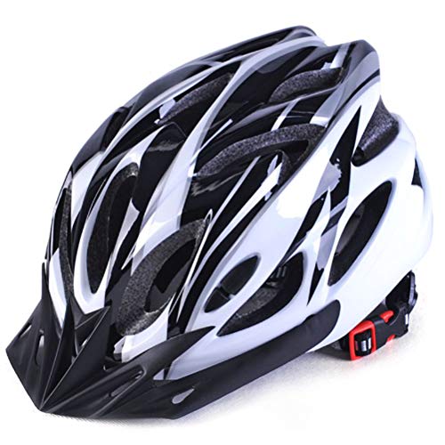 Tixiyu Fahrradhelm für Straßenfahrräder, Sicherheit, Sport, Fahrradhelm, ultraleicht, Belüftung, Mountainbike, Rennrad, 63 x 18 x 22 cm von Tixiyu