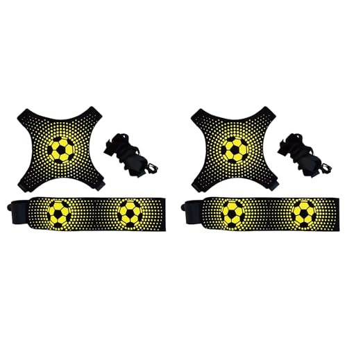 Tlily 2 x Trainingsgürtel für Fußball, verstellbarer Gürtel mit Kontrollfunktion, für Fußballübungen, geeignet für Kinder und Erwachsene von Tlily