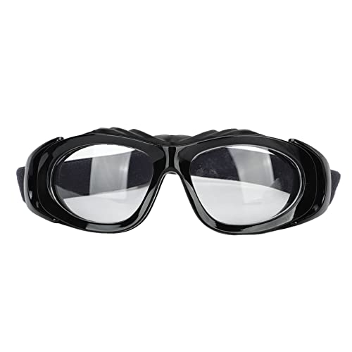 Tnfeeon Fußballbrille, Bequeme HD-Sportschutzbrille für das Tägliche Laufen Zum Wandern (Schwarz) von Tnfeeon