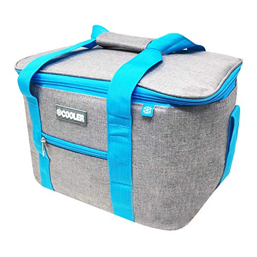 ToCi Kühltasche Isoliertasche Thermotasche Picknicktasche für Picknick Camping Urlaub Wandern Grillen | 14 Liter von ToCi