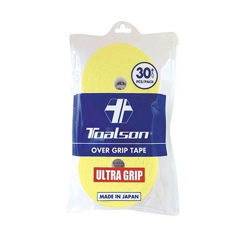 Toalson Ultra-Overgrip Griffband, 30er-Pack., gelb von Toalson