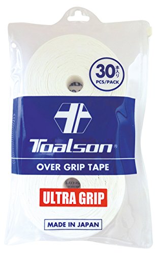 Toalson Ultra-Overgrip Griffband, 30er-Pack., weiß von Toalson