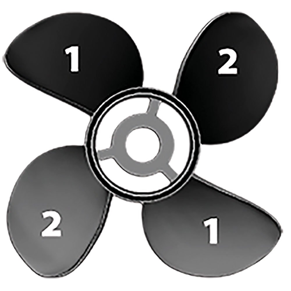 Todd Enterprises Express Stainless 4bl Lh Turning Point Propeller 14´´x21 Schwarz von Todd Enterprises