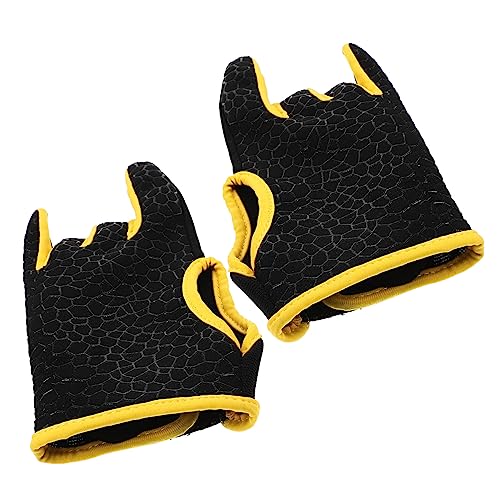 Toddmomy 1 Paar rutschfeste Sporthandschuhe Bowlinghandschuhe Atmungsaktive Handschuhe von Toddmomy