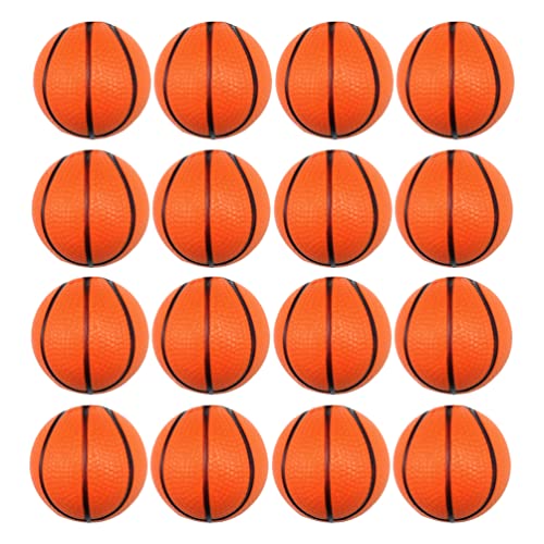 Toddmomy 24PCS Mini- Basketball- Stressbälle Kleine Weiche Basketballbälle für Kinder Schule Klassenzimmer Partygeschäfte ( 3X3 cm ) von Toddmomy