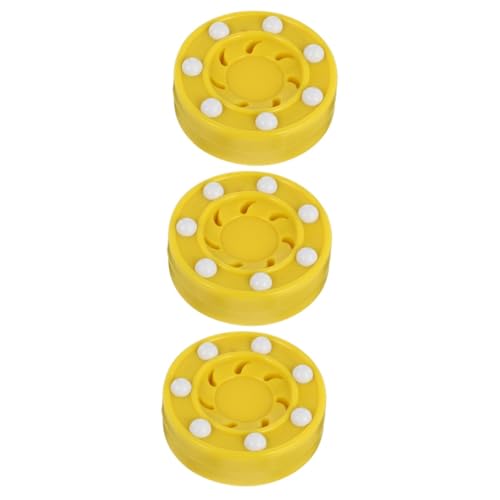 Toddmomy 3 Stck. Roller Hockey Puck Hochwertiger Langlebiger Straßenhockey Puck Robustem Material Leicht Geringer Reibung für Präzise Kontrolle und Schnelles Gleiten für Training und Spiel von Toddmomy