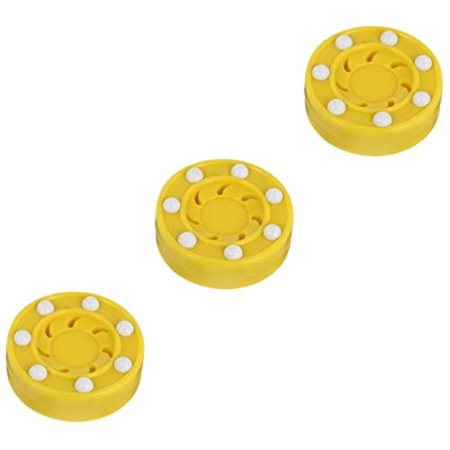Toddmomy 3 Stck. Roller Hockey Puck Robustem Langlebig und Leicht mit Gleichmäßigem Gewicht für Präzises Spiel für Street Hockey und Indoor Training Professionelle Trainingsausrüstung für von Toddmomy