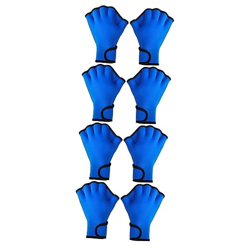 Toddmomy 4 Paar Schwimmhandschuhe Wasserhandschuhe Für Wasser Warme Fäustlinge Trainingsflossen Handschuhe Für Das Training Thermohandschuhe Warme Handschuhe Schwimmhandschuhe von Toddmomy