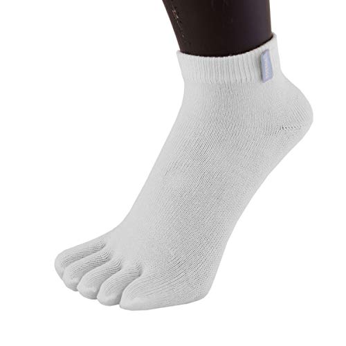 TOETOE - Männer, Frauen Wesentlich/Alltag Knöchelhoch/Sneaker Baumwolle Zehensocken (1 Paar) von TOETOE