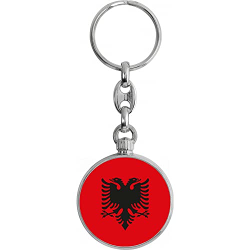 Toff London Schlüsselanhänger mit albanischer Flagge von Toff London