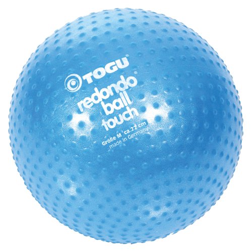 TOGU 493100 Redondo Ball Touch 22 cm Gymnastikball Pilatesball, blau von Togu