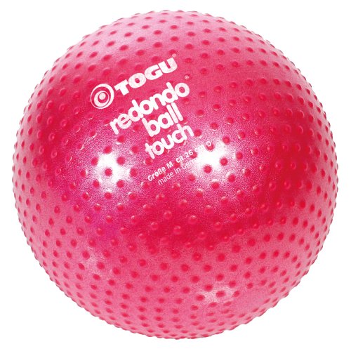TOGU 493200 Redondo Ball Touch 26 cm Gymnastikball Pilatesball, rubinrot , von Togu