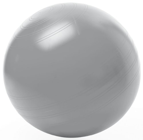 TOGU Gymnastikball Sitzball ABS (Berstsicher), 45 cm, silber von Togu