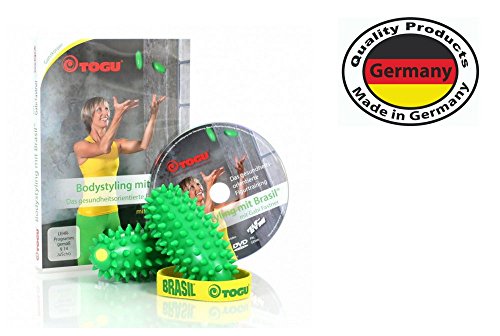 Togu Brasil 2er Set und DVD Bodystyling mit Gabi Fastner, Fitpack® Brasil Bodystyling von Togu