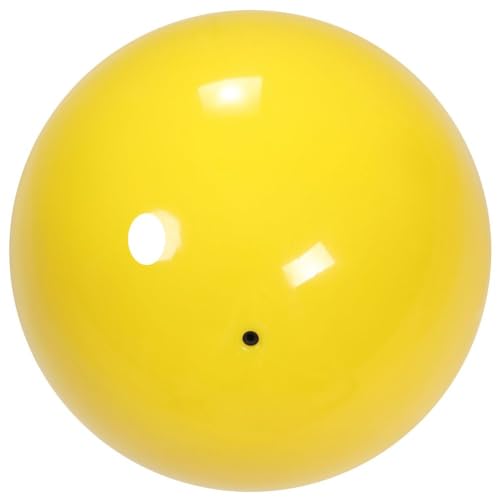 Togu Unisex – Erwachsene Gymnastikball 300g B.Q., lackiert, Gelb, 16 cm von Togu