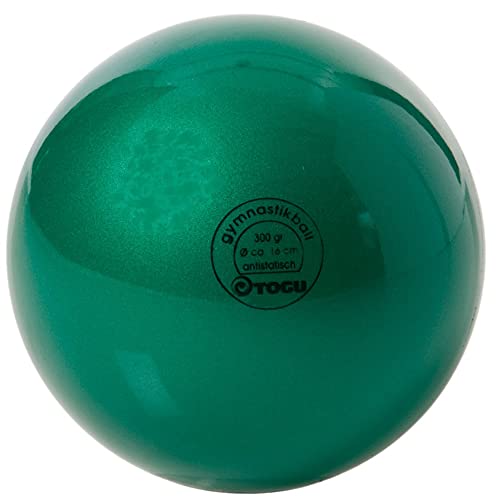 Togu Unisex – Erwachsene Gymnastikball 300 g BestQuality lackiert, perlgrün von Togu