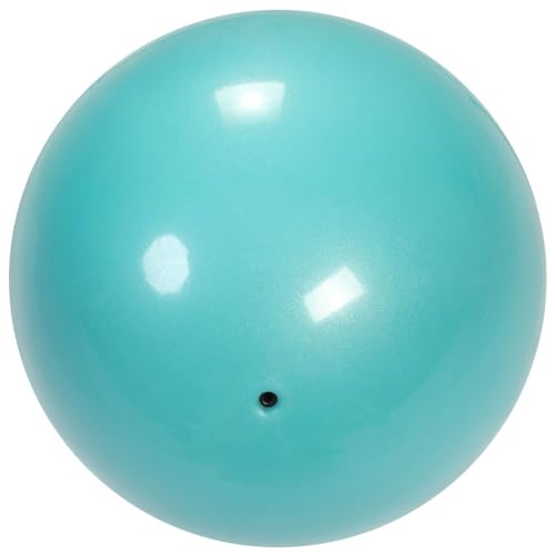 Togu Unisex – Erwachsene Gymnastikball 300 g BestQuality lackiert, türkis, ca. 16 cm von Togu