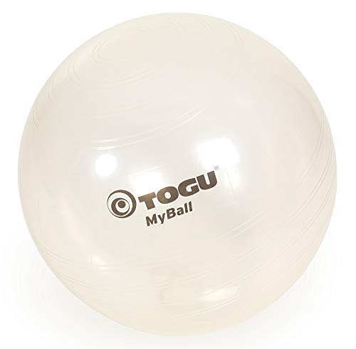 TOGU 404660 Gymnastikball MyBall, 65 cm, transparent von Togu