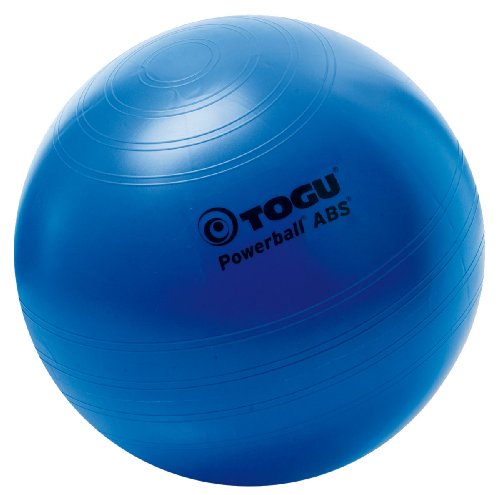 Togu Gymnastikball Powerball ABS (Berstsicher), blau, 45 cm von Togu