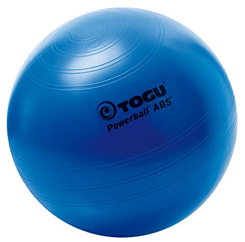 Togu Gymnastikball Powerball ABS (Berstsicher), blau, 55 cm von Togu