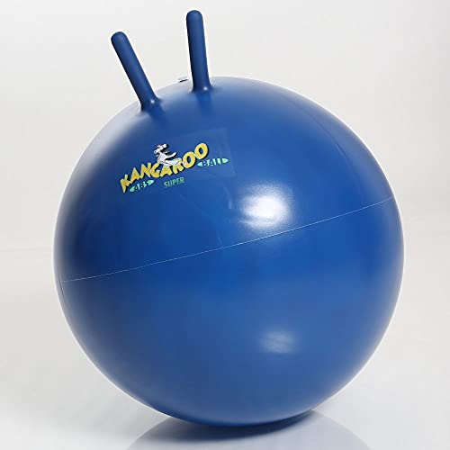 Togu Kangaroo Ball ABS Sprungball platzsicher, blau 60 cm von Togu
