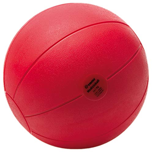 TOGU Unisex – Erwachsene Medinzinball Medizinball, Rot, 0,5 kg von Togu