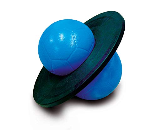 TOGU 0 Hüpfball Moonhopper Sport, blau/schwarz, ca. 40 x 30 cm von Togu