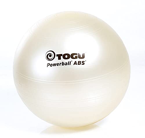 Togu Powerball ABS Gymnastikball, Pearl, 45 cm von Togu