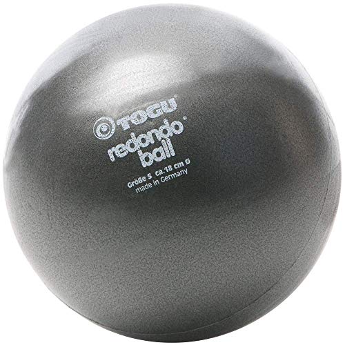 TOGU 491300 Redondo Ball 18 cm Gymnastikball Pilatesball,anthrazit von Togu