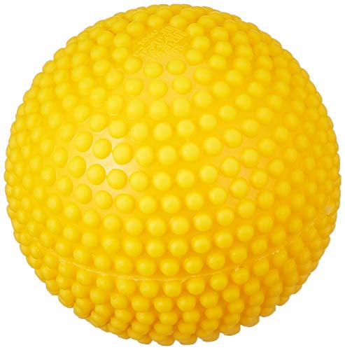 Togu 460080 Touchball 8 cm Gelb, Fußreflexzonenmassage, Selbstmassage, Massageball zur Behandlung von Muskelverspannungen, regt die Durchblutung und den Stoffwechel an. von Togu