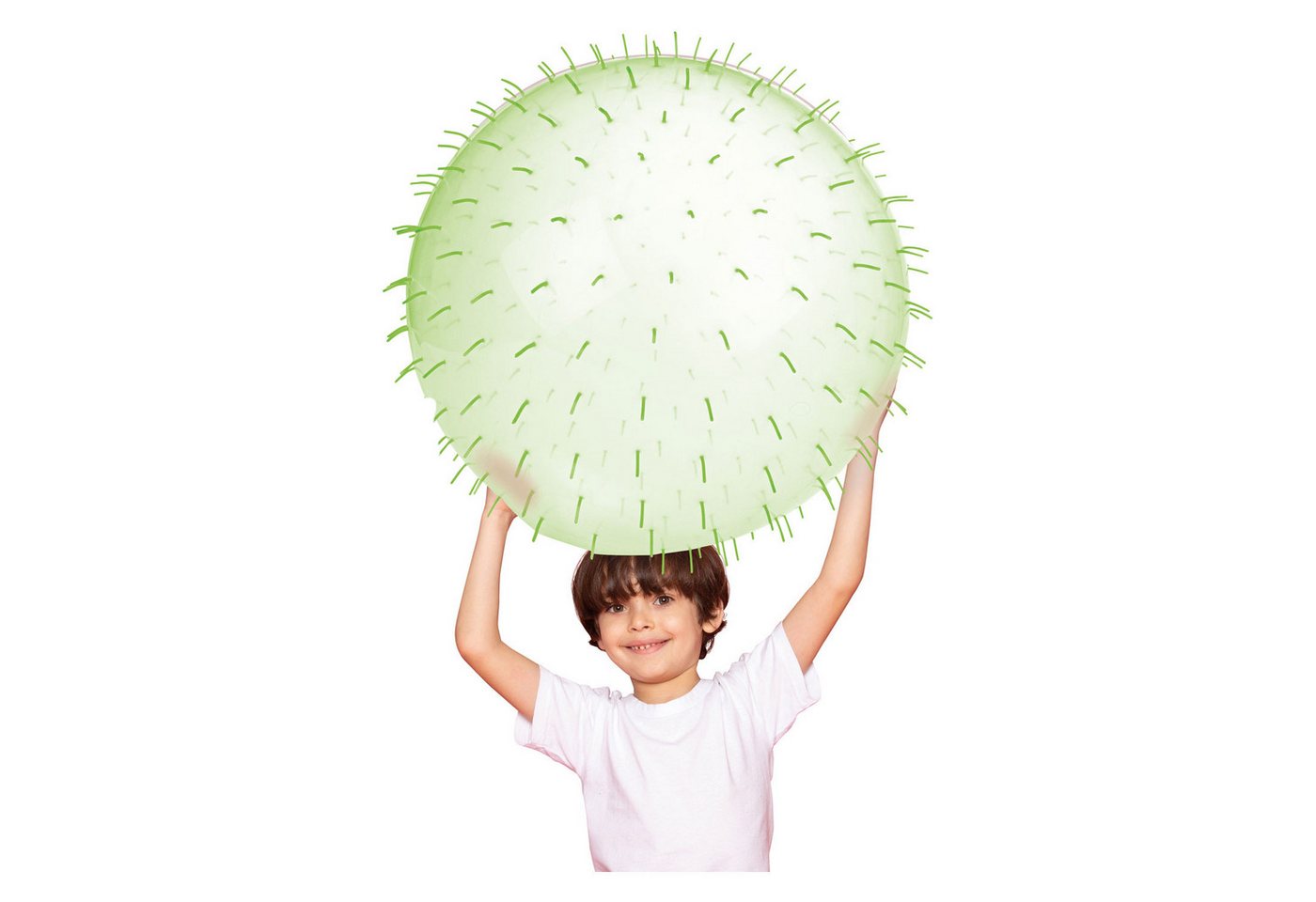 Toi-Toys Spielball PUFFERZ Punchballon - Puffer (grün, aufblasbar) von Toi-Toys