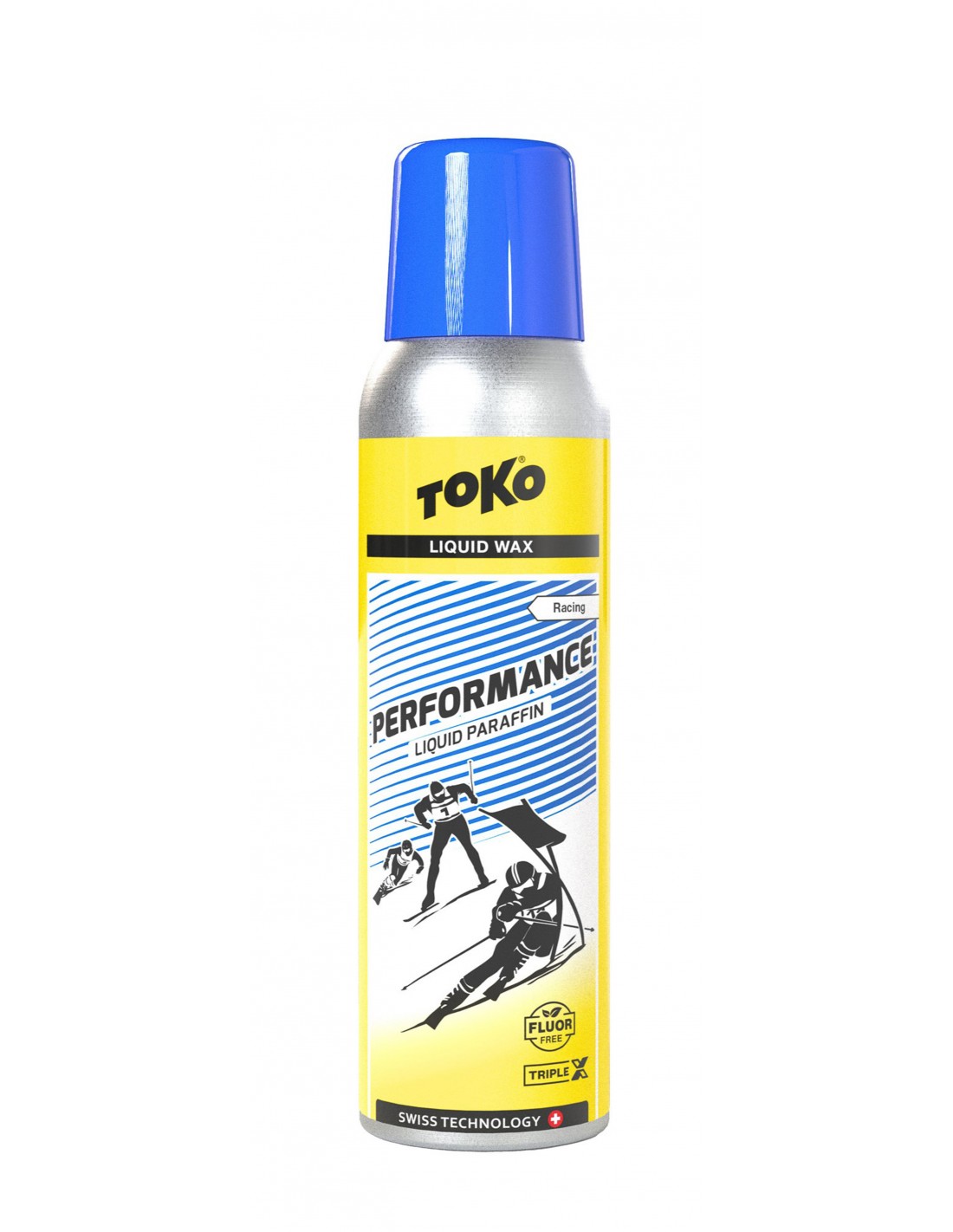 Toko Performance Liquid Paraffin Blue 100ml Wachs Toko - Toko / -10° bis -30°, Wachsart - Flüssigwachs, Wachsfarbe - Blau, von Toko