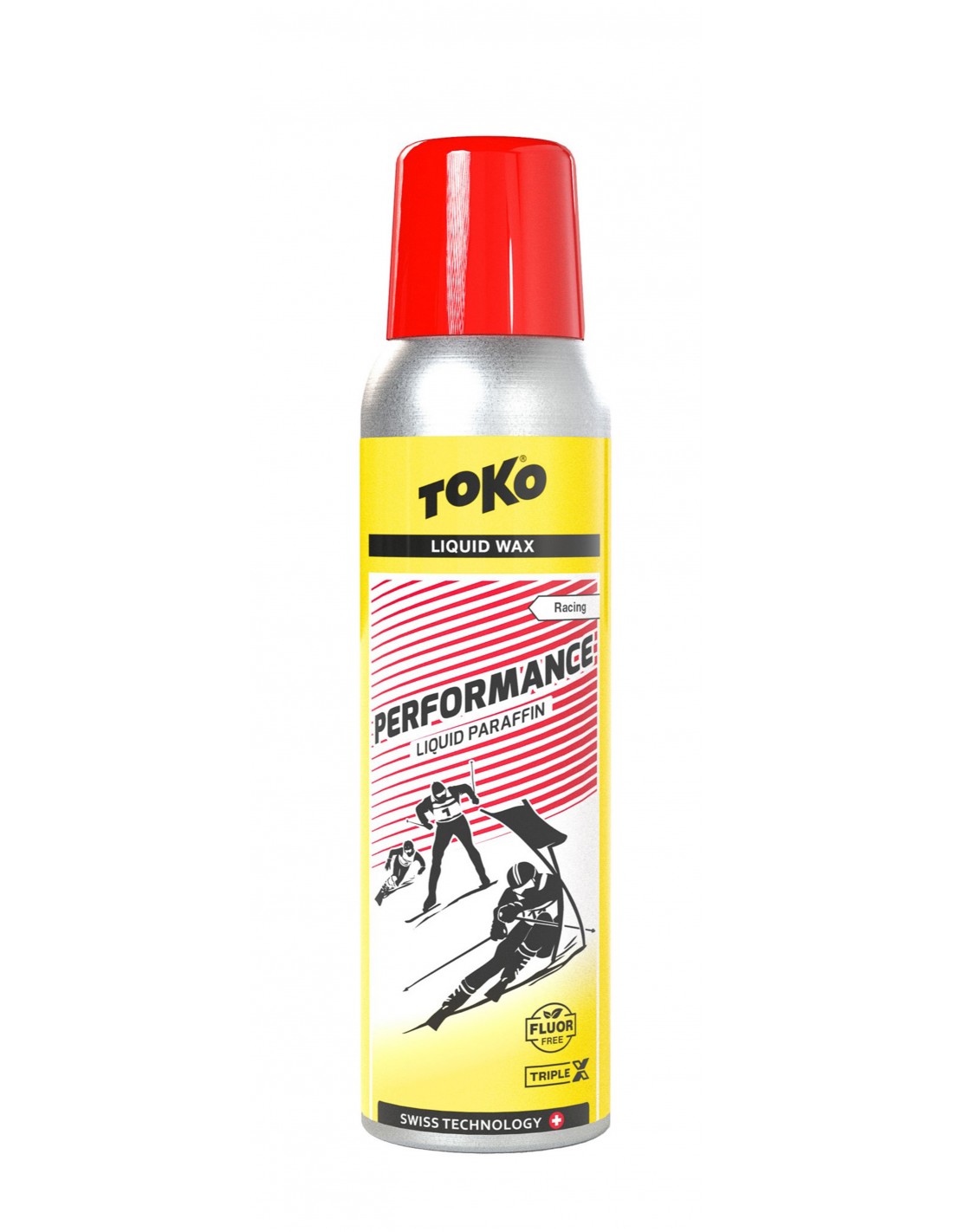 Toko Performance Liquid Paraffin Red 100ml Wachs Toko - Toko / -4° bis -12°, Wachsart - Flüssigwachs, Wachsfarbe - Rot, von Toko