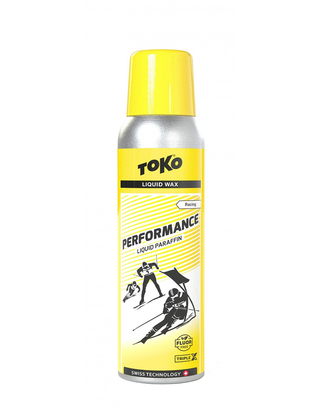 Toko Performance Liquid Paraffin Yellow 100ml Wachs Toko - Toko / 0° bis -6°, Wachsart - Flüssigwachs, Wachsfarbe - Gelb, von Toko