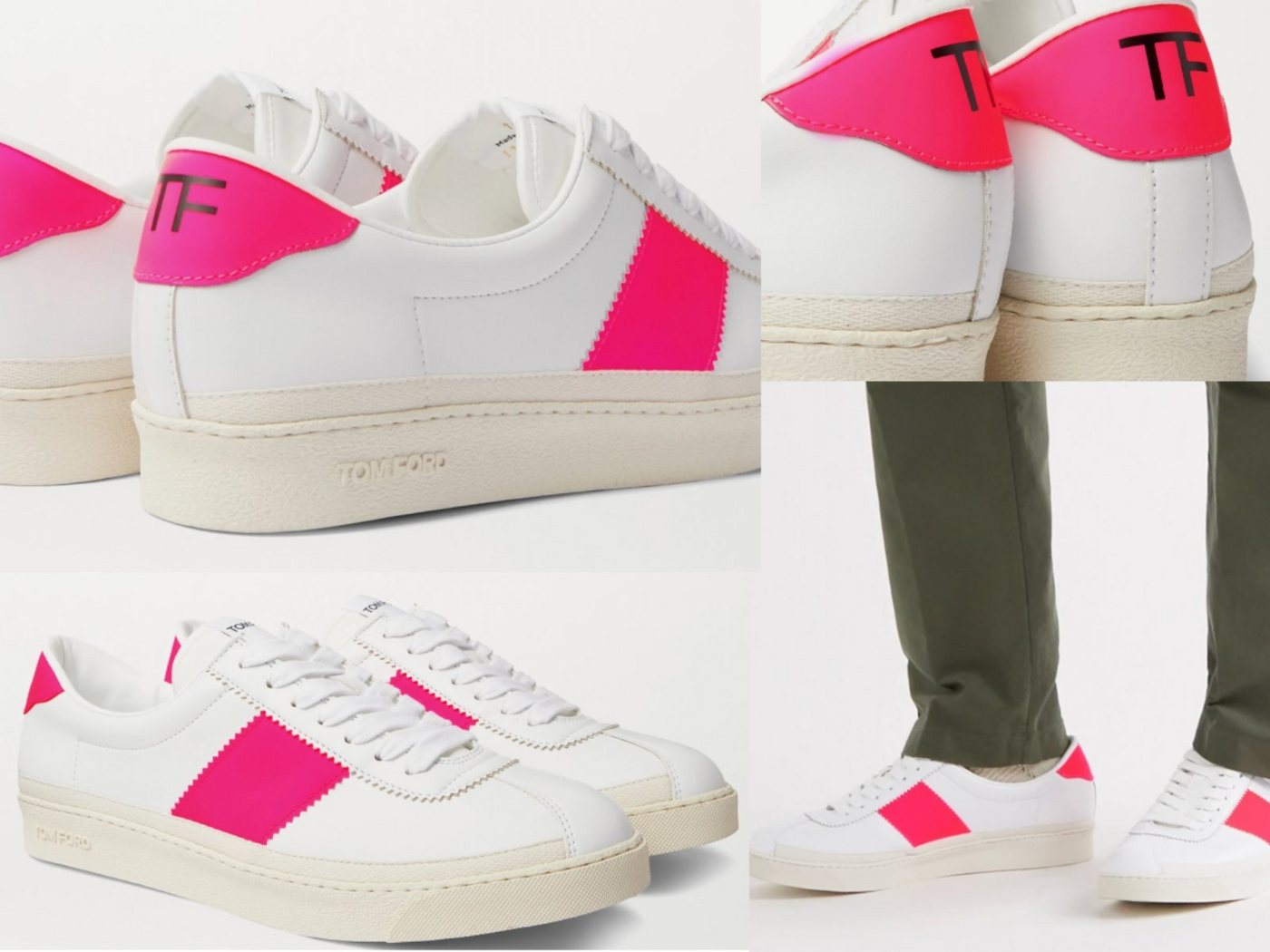 Tom Ford TOM FORD Bannister Pink Sneakers Schuhe Shoes Trainers Turnschuhe Trai Sneaker von Tom Ford