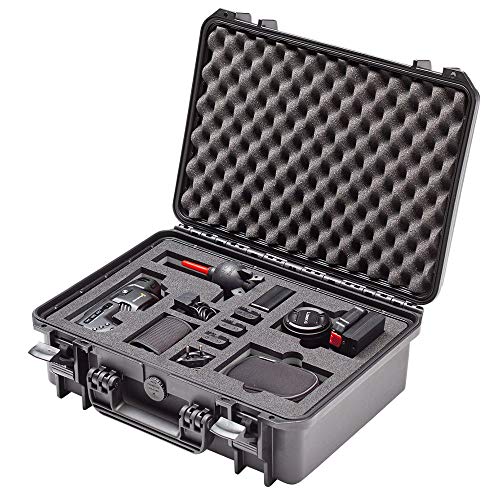 TomCase Professioneller Transportkoffer für Blackmagic 4K Pocket Cinema Kamera und Zubehör; wasserdichter Outdoor Case IP67 von TomCase