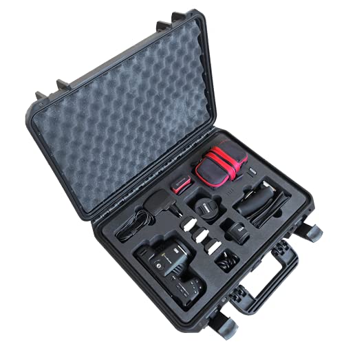 TomCase Professioneller Transportkoffer für Blackmagic 6K Pocket Cinema Kamera und Zubehör; wasserdichter Outdoor Case IP67 von TomCase