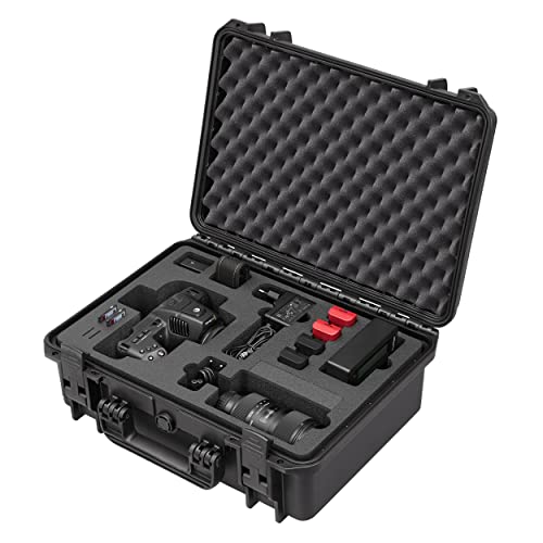 TomCase Kamerakoffer für Blackmagic 6K Pro Pocket Cinema Kamera und Zubehör; professioneller Transportkoffer, wasserdichter Outdoor Case IP67, bruchfester Hartschalenkoffer von TomCase