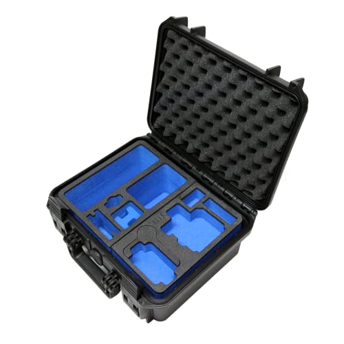 TomCase Koffer für GoPro Hero Model 7 bis 12 mit viel Platz für Ausrüstung und Zubehör - wasserdichter Outdoor Case (Koffer GoPro) von TomCase