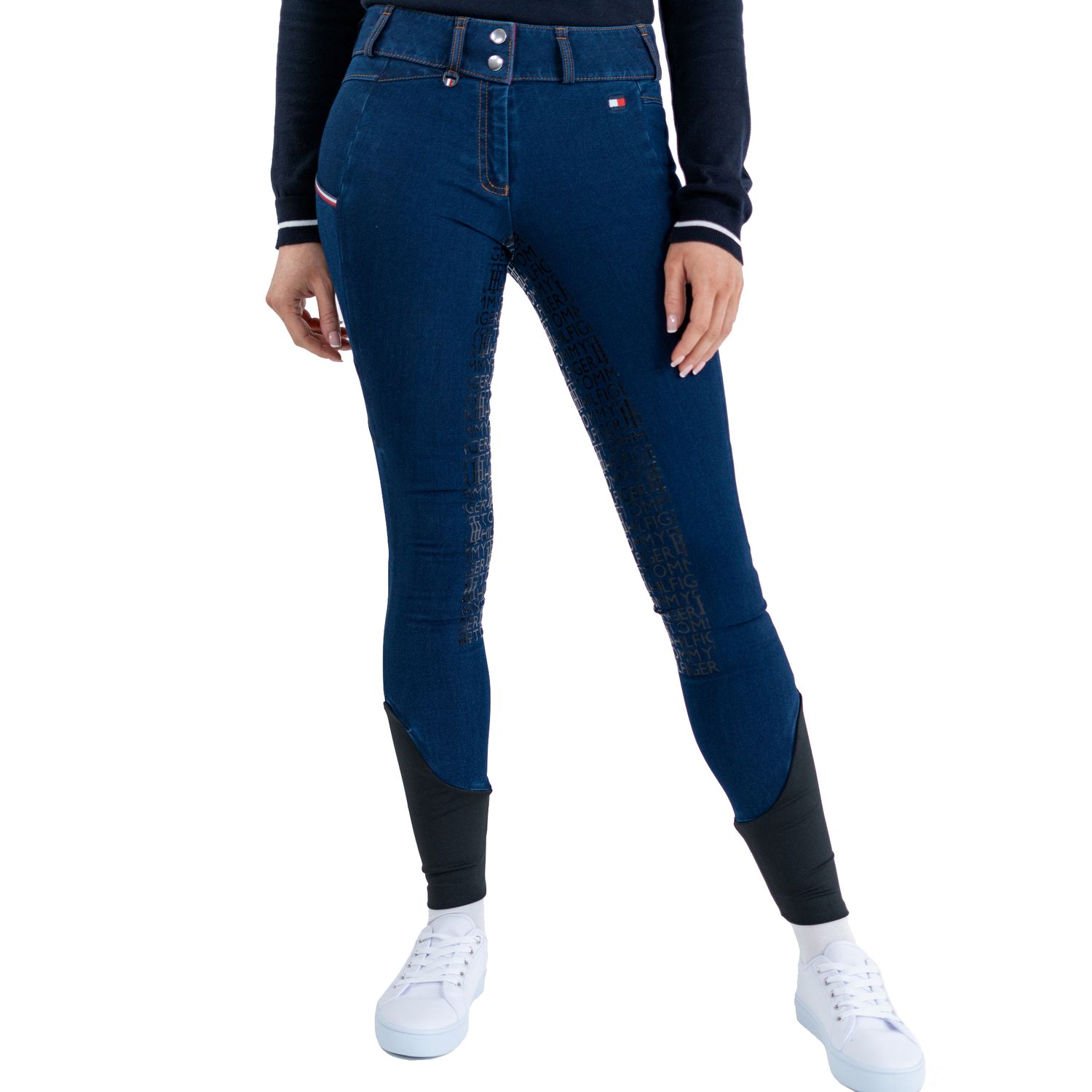 Tommy Hilfiger Equestrian Jeans Style Vollbesatz Reithose Damen von Tommy Hilfiger Equestrian