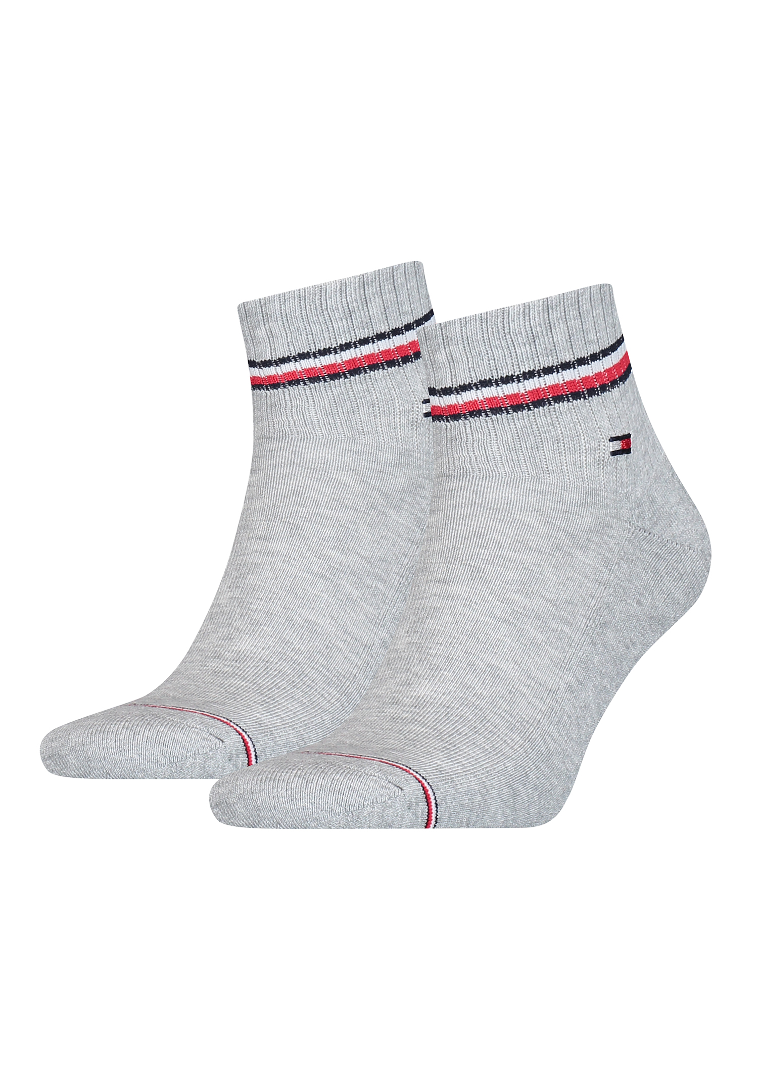 2 Paar TOMMY HILFIGER Herren ICONIC QUARTER Gr. 39 - 49 Sneaker Socken von Tommy Hilfiger