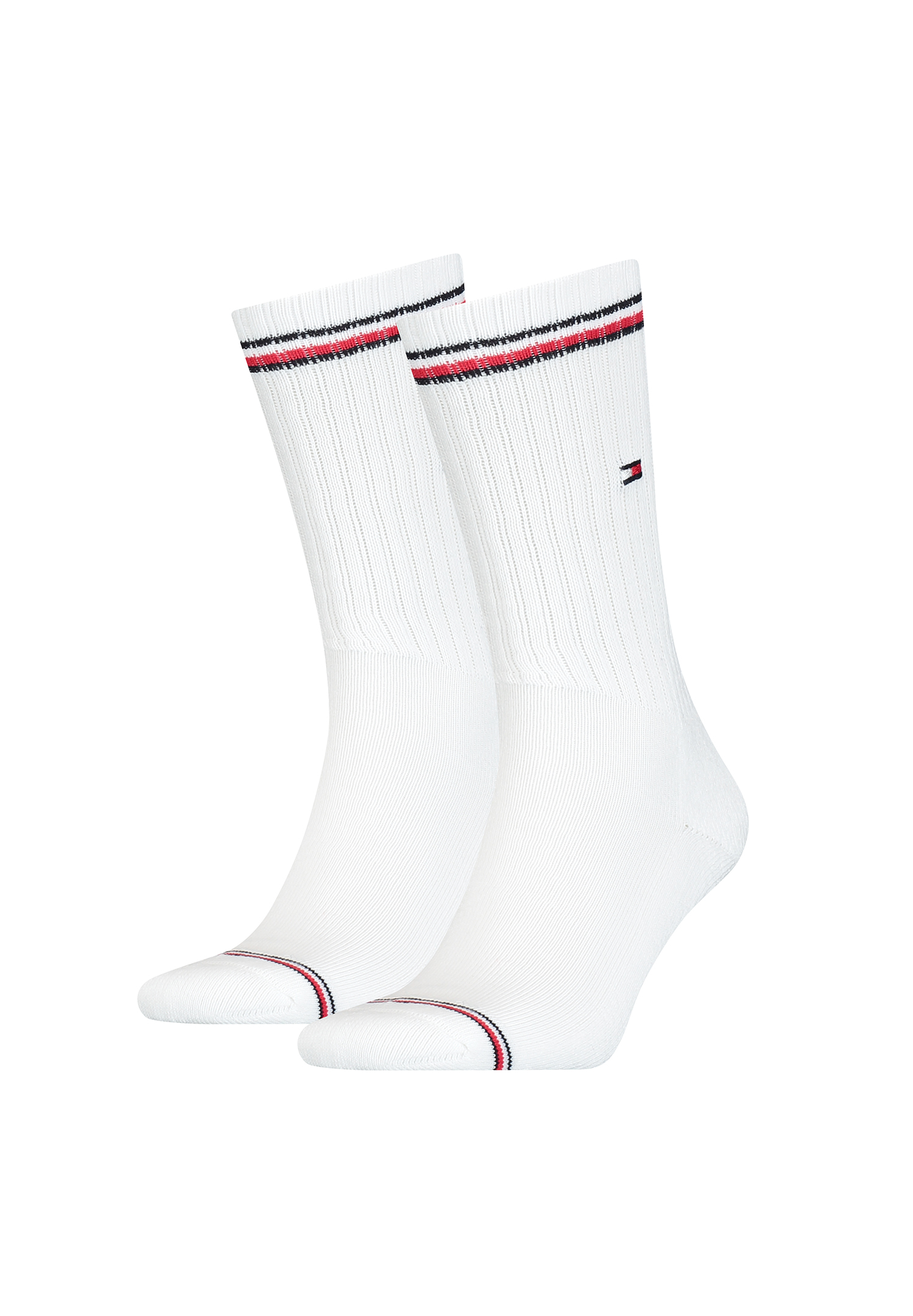 2 Paar TOMMY HILFIGER Herren ICONIC Socken Gr. 39 - 49 Tennis Socken von Tommy Hilfiger