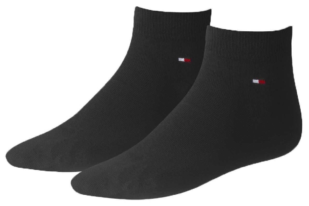 2 Paar TOMMY HILFIGER Herren Quarter Socken Gr. 39 - 46 Business Sneaker Socken von Tommy Hilfiger